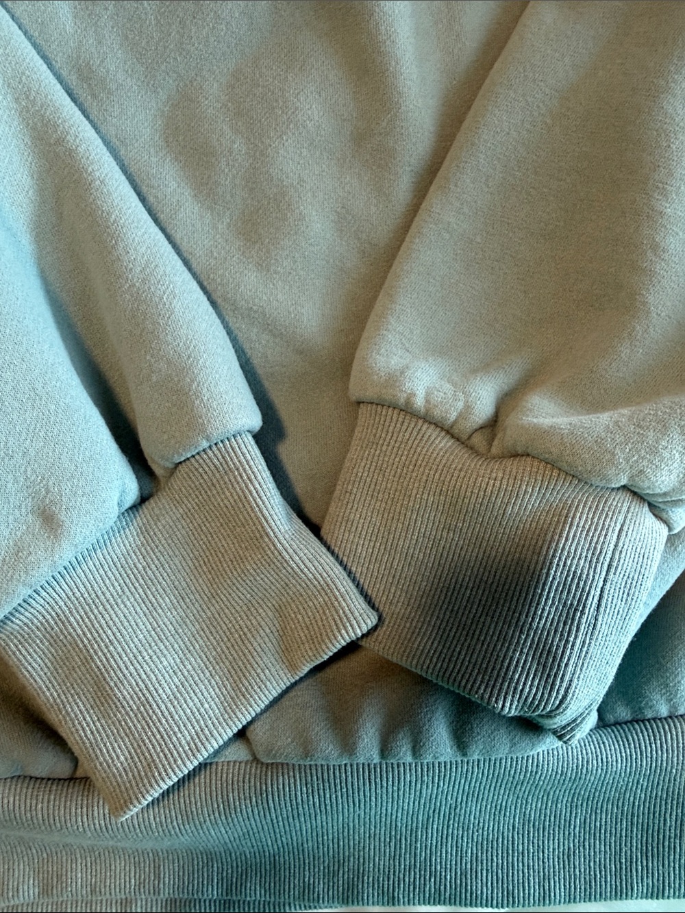 Women’s Fleece Jogger Set in Sage Green - Picture 9 of 14